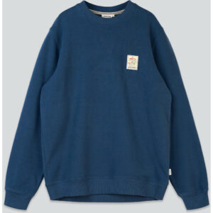 Lakor Mushroom Trio Crewneck Sweatshirt i Blå